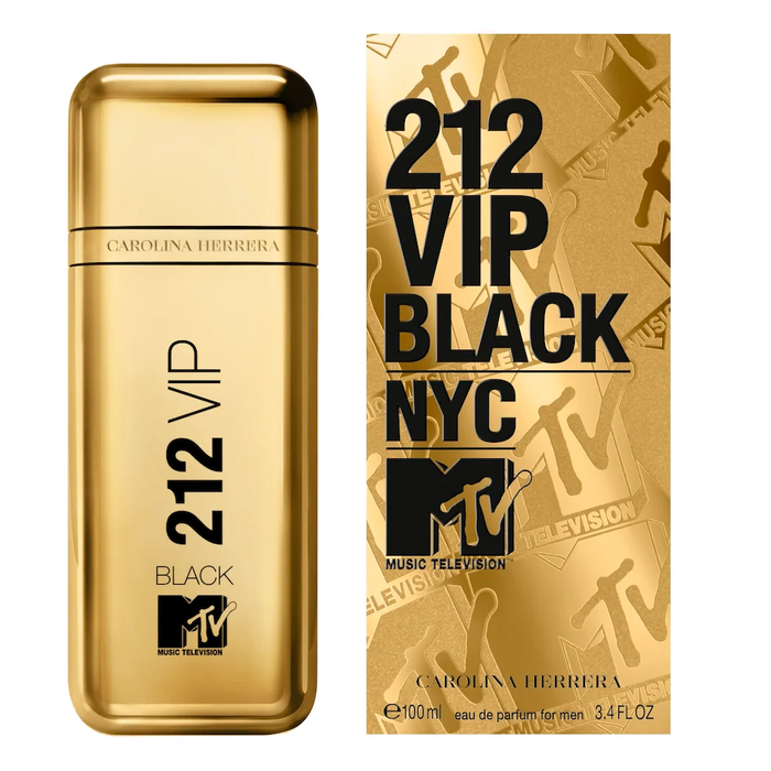 212 VIP Black MTV by Carolina Herrera 100ml EDP