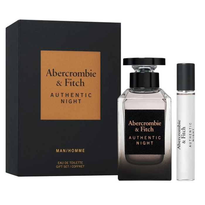 Authentic Night by Abercrombie & Fitch 100ml EDT 2pc Set