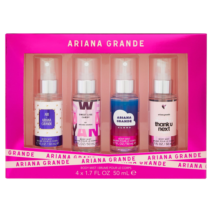 Ariana Grande Body Mist Collection 4 Piece Gift Set