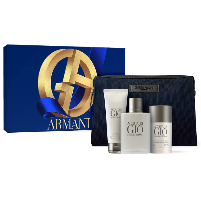 Acqua Di Gio by Giorgio Armani 100ml 4 Piece Gift Set