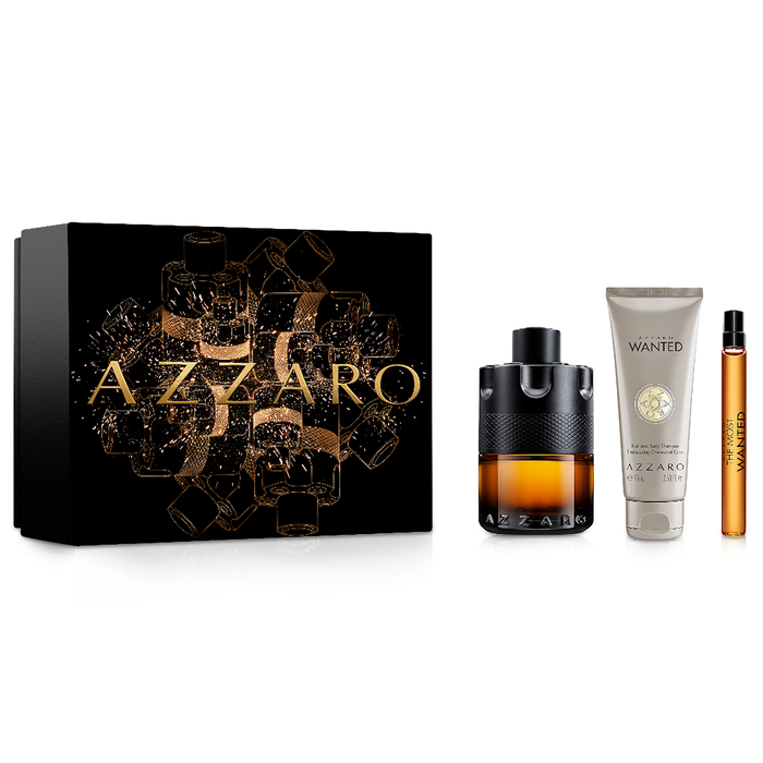 The Most Wanted Parfum by Azzaro 100ml Parfum 3pc Set