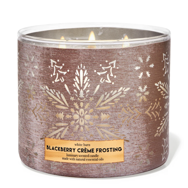 Blackberry Creme Frosting by Bath & Body Works 3-Wick Scented Candle