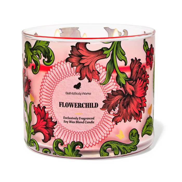 Flowerchild by Bath & Body Works 3-Wick Scented Candle