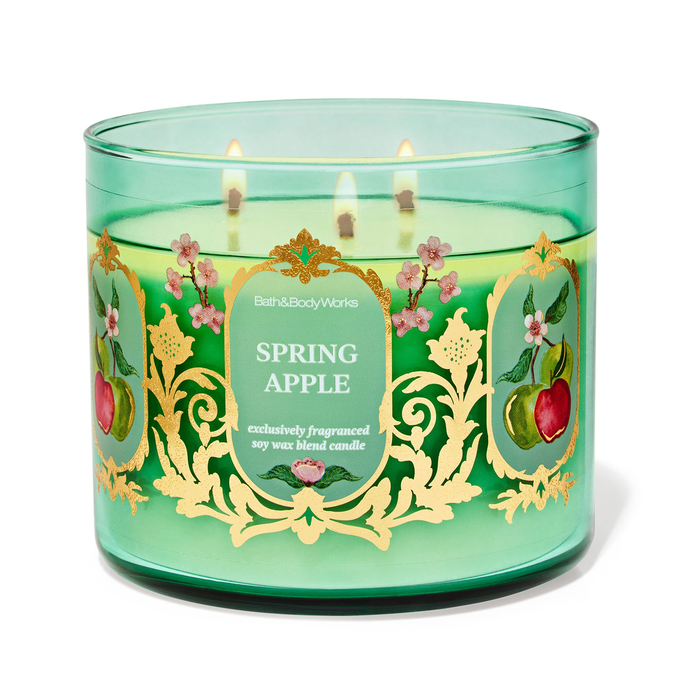 Spring Apple by Bath & Body Works 3-Wick Scented Candle