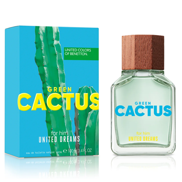 Green Cactus by Benetton 100ml EDT for Men