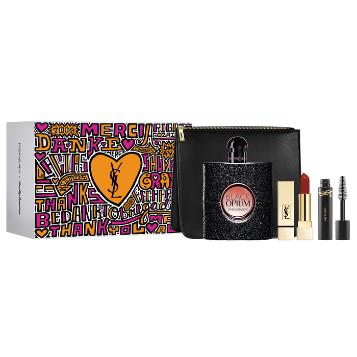 Black Opium by YSL 90ml EDP 4 Piece Gift Set