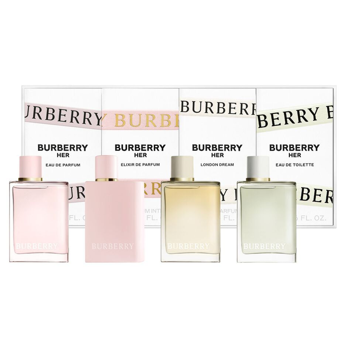Burberry Her Perfume Collection 4 Piece Gift Set