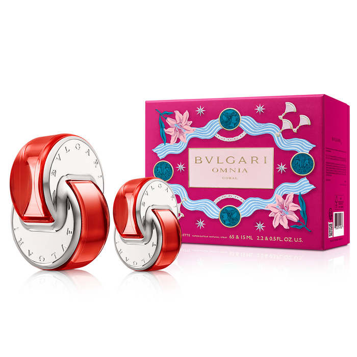 Bvlgari Omnia Coral by Bvlgari 65ml EDT 2 Piece Gift Set