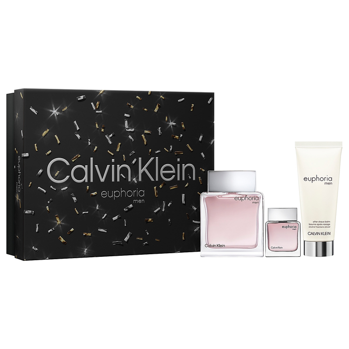 Euphoria by Calvin Klein 100ml EDT 3 Piece Gift Set