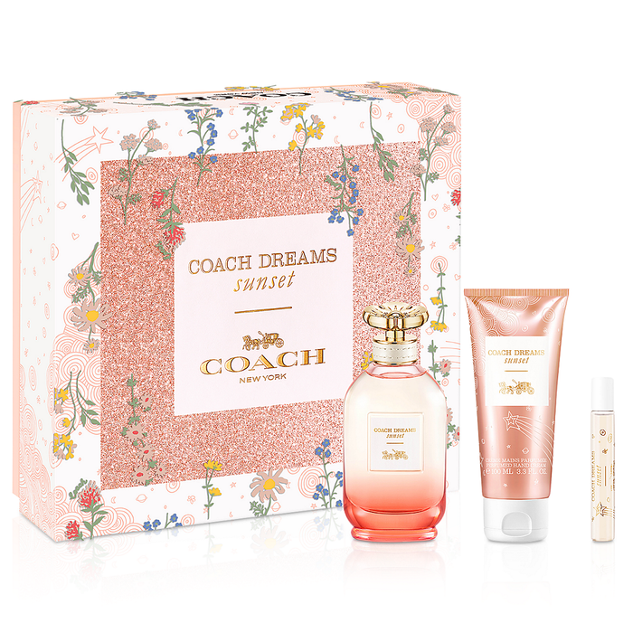 Coach Dreams Sunset by Coach 90ml EDP 3 Piece Gift Set