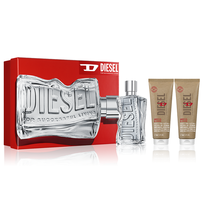 Diesel D by Diesel 100ml EDT 3 Piece Gift Set