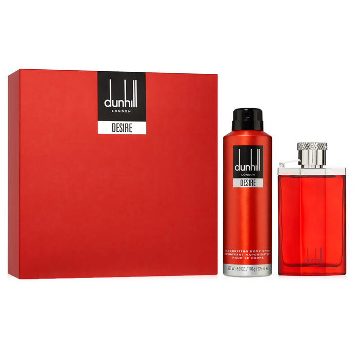 Desire Red by Dunhill 100ml EDT 2 Piece Gift Set