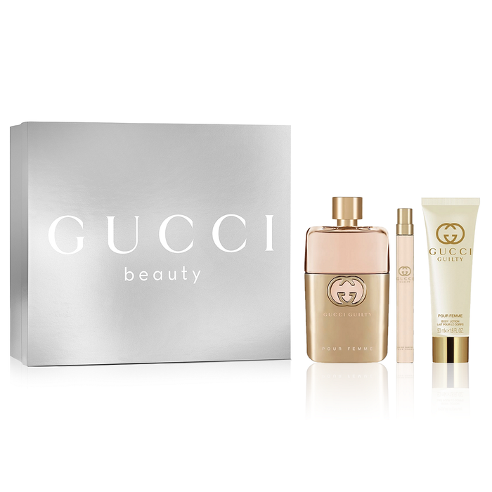 Gucci Guilty Femme by Gucci 90ml EDP 3 Piece Gift Set