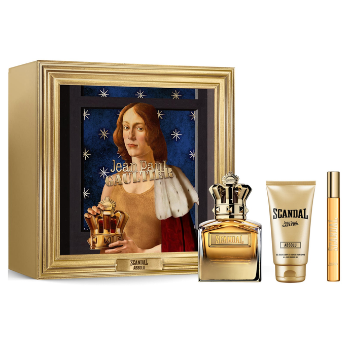 Scandal Absolu by Jean Paul Gaultier 100ml Parfum 3pc Gift Set