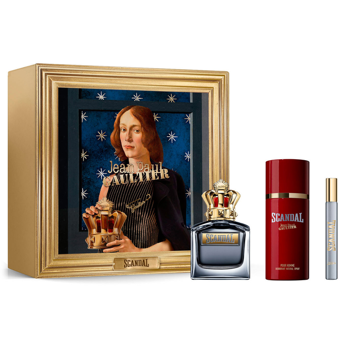 Scandal by Jean Paul Gaultier 100ml EDT 3 Piece Gift Set