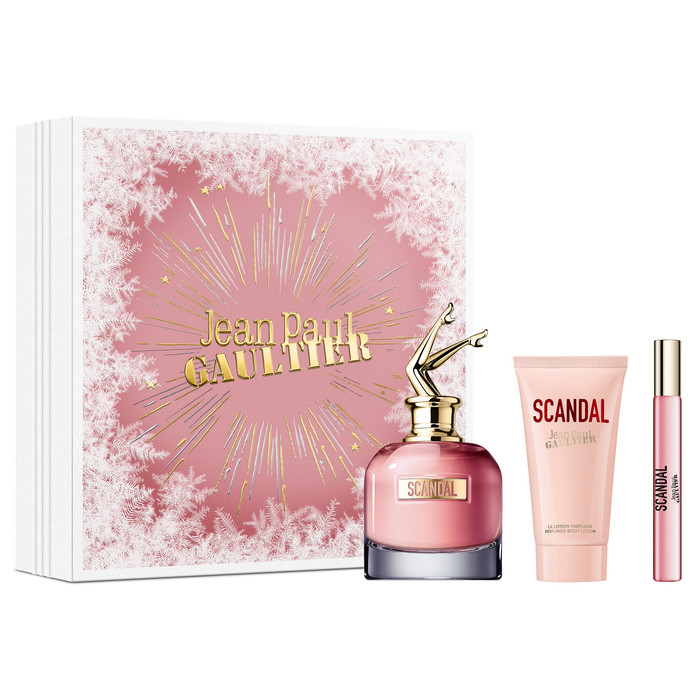 Scandal by Jean Paul Gaultier 80ml EDP 3 Piece Gift Set