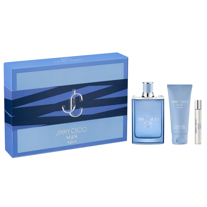 Jimmy Choo Man Aqua 100ml EDT 3 Piece Gift Set