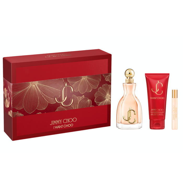 I Want Choo by Jimmy Choo 100ml EDP 3 Piece Gift Set