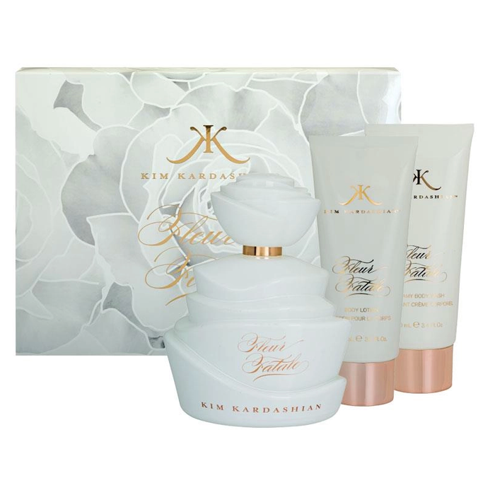 Fleur Fatale by Kim Kardashian 100ml EDP 3 Piece Gift Set