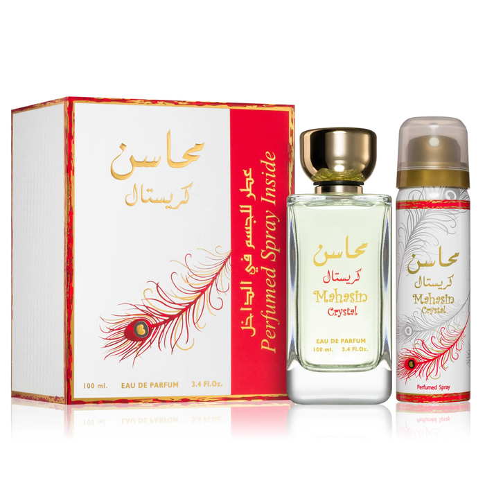 Mahasin Crystal by Lattafa 100ml EDP
