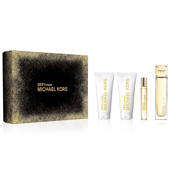 Sexy Amber by Michael Kors 100ml EDP 4 Piece Gift Set