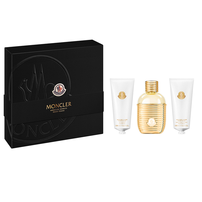 Moncler Sunrise Pour Femme 100ml EDP 3 Piece Gift Set