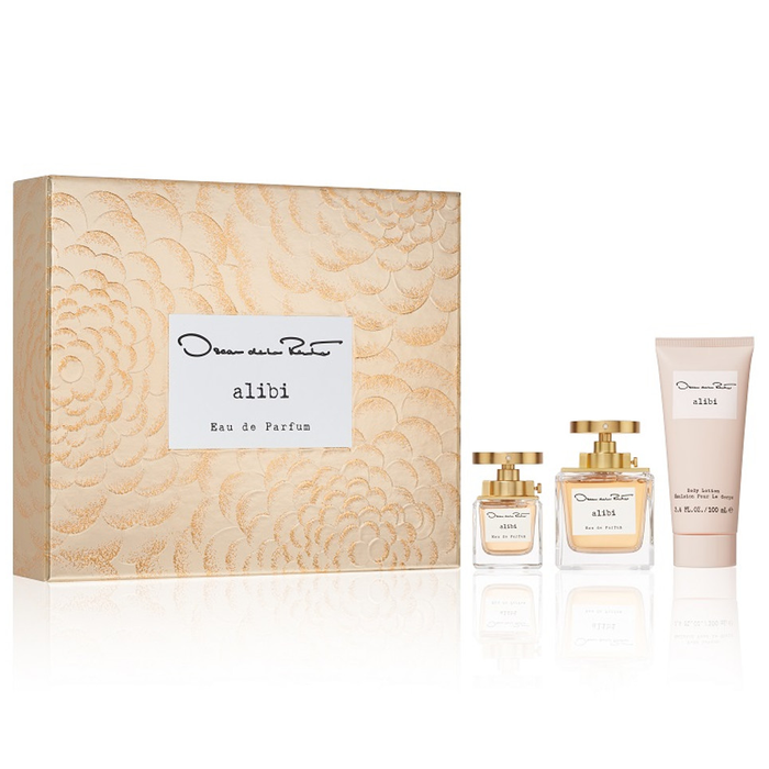 Alibi by Oscar De La Renta 100ml EDP 3 Piece Gift Set