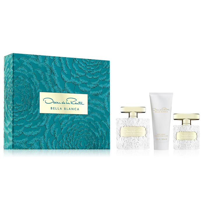 Bella Blanca by Oscar De La Renta 100ml EDP 3 Piece Gift Set