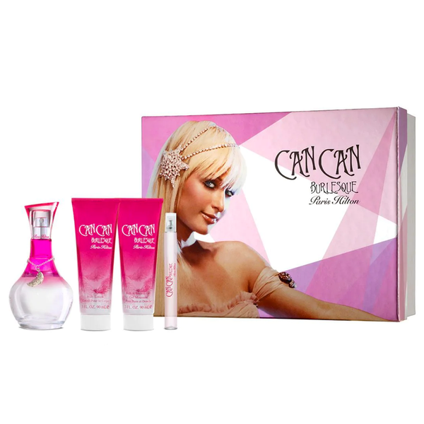 Can Can Burlesque by Paris Hilton 100ml EDP 4pc Gift Set