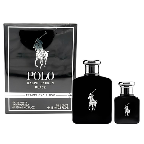 Polo Black by Ralph Lauren 125ml EDT 2 Piece Gift Set