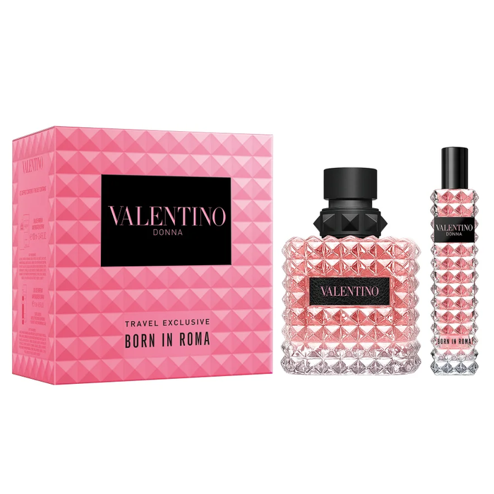 Valentino Donna Born In Roma 100ml EDP 2 Piece Gift Set