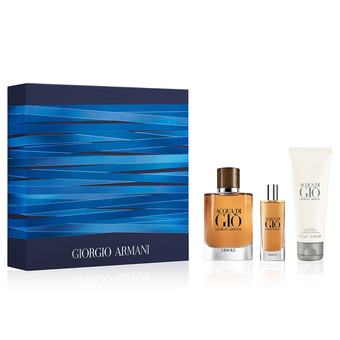 Acqua Di Gio Absolu by Giorgio Armani 75ml EDP 3pc Gift Set