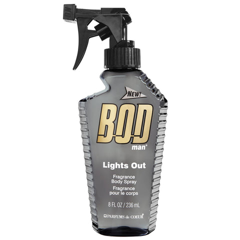 Bod Man Lights Out 236ml Fragrance Body Spray