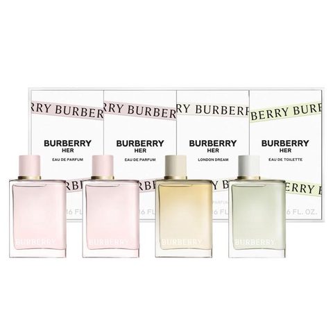 Burberry Her Perfume Collection 4 Piece Gift Set