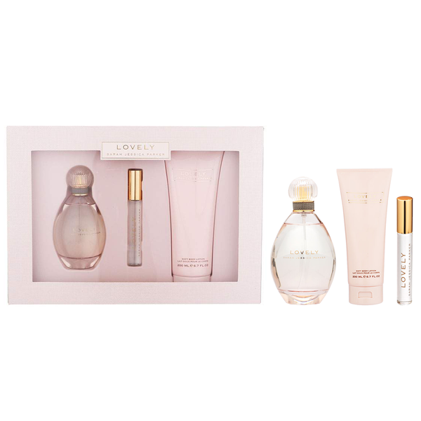 Lovely by Sarah Jessica Parker 100ml EDP 3 Piece Gift Set
