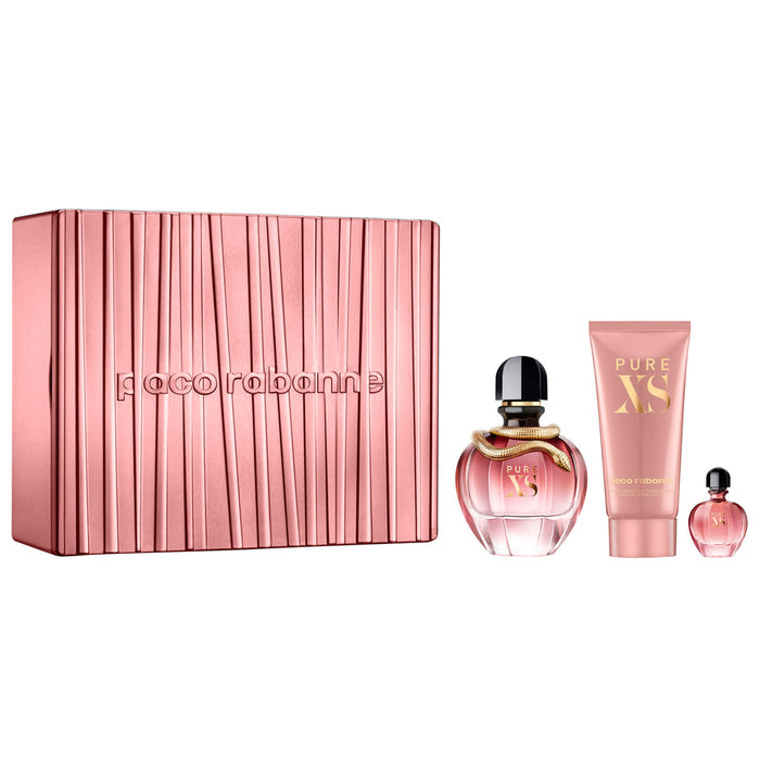 Pure XS by Paco Rabanne 80ml EDP 3 Piece Gift Set