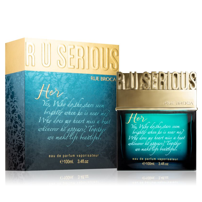 R U Serious by Rue Broca 100ml EDP for Women