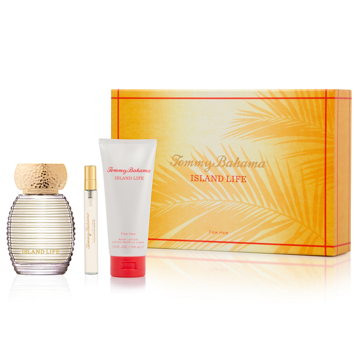 Island Life by Tommy Bahama 100ml EDP 3 Piece Gift Set