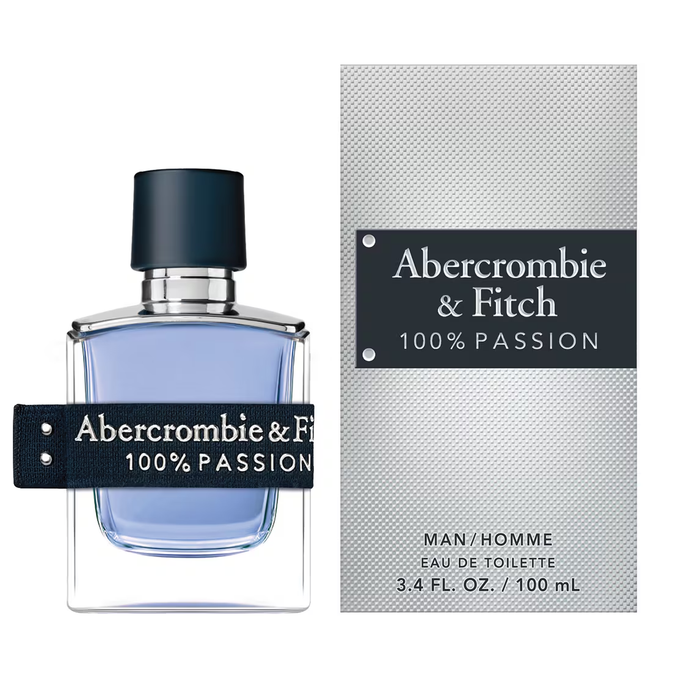 100% Passion by Abercrombie & Fitch 100ml EDT for Men
