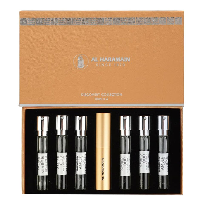 Al Haramain Amber Oud Discovery Collection 6 Piece Gift Set