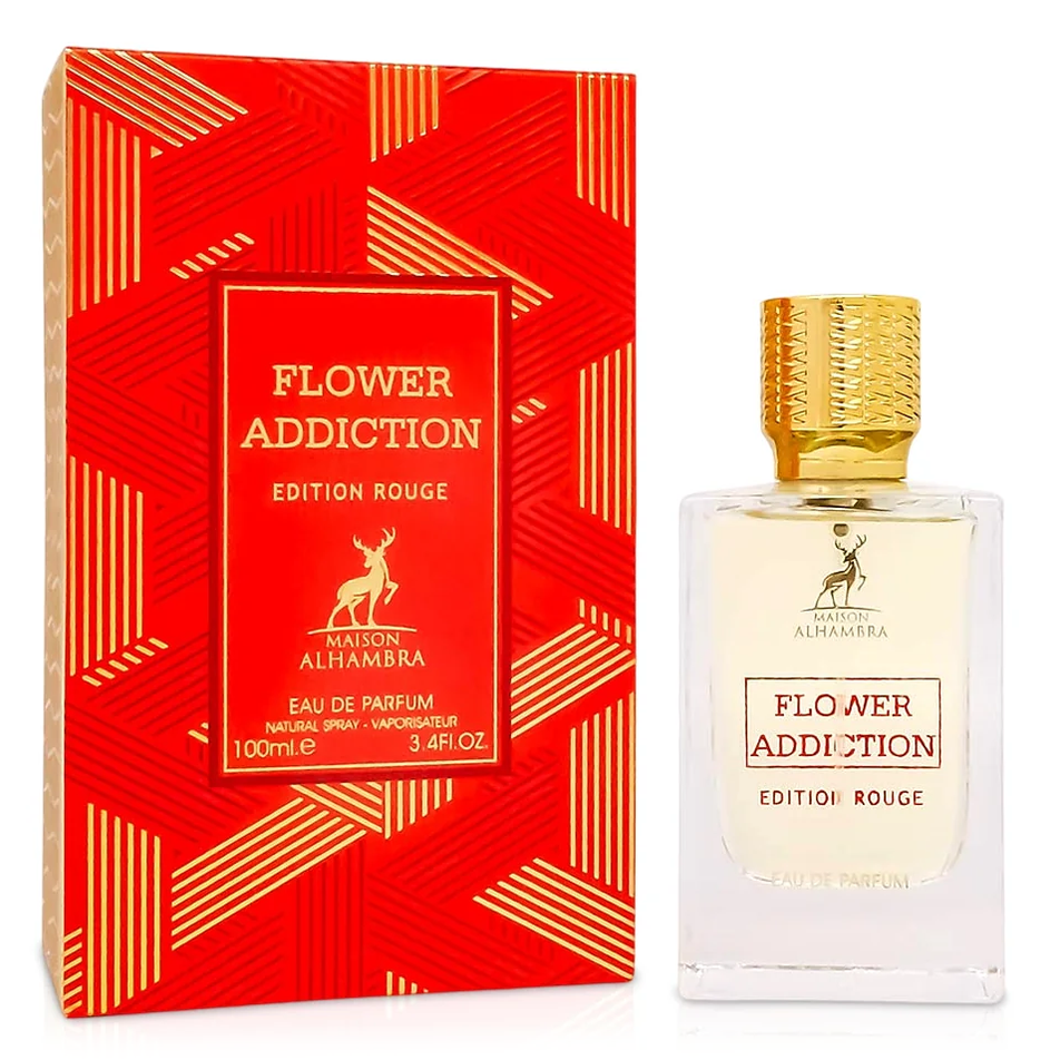 Flower Addiction Edition Rouge by Alhambra 100ml EDP — Perfume NZ