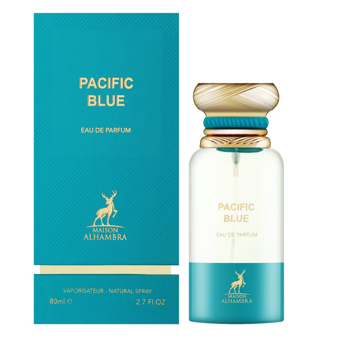 Pacific Blue by Alhambra 80ml EDP