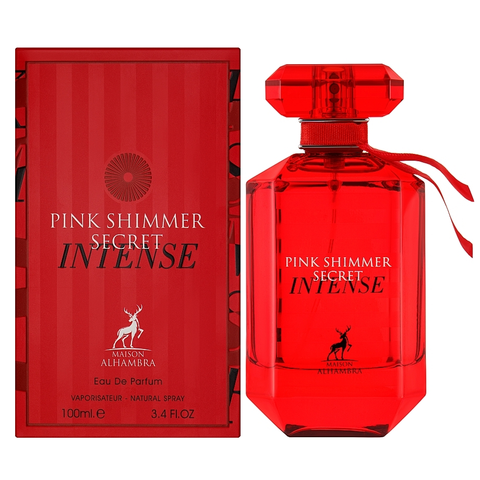 Pink Shimmer Secret Intense by Alhambra 100ml EDP