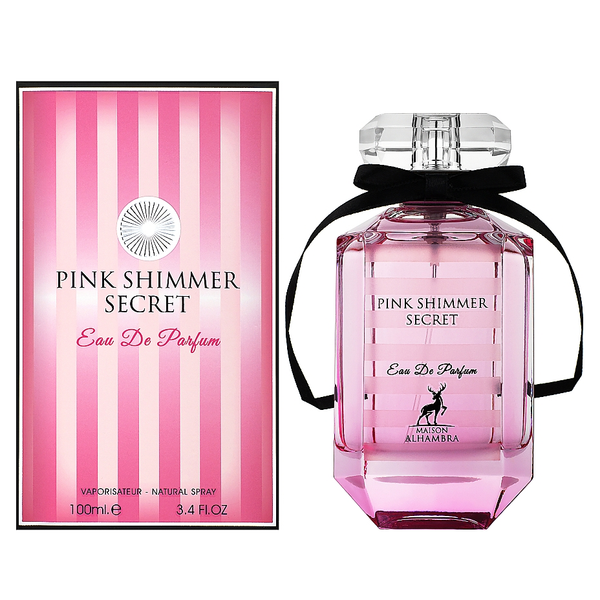 Pink Shimmer Secret by Alhambra 100ml EDP
