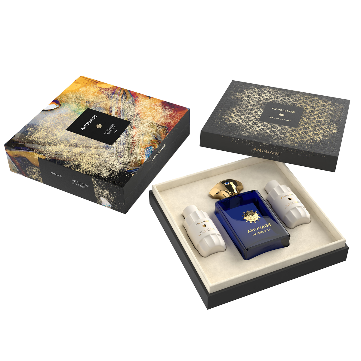 Interlude by Amouage 100ml EDP 3 Piece Gift Set — Perfume NZ