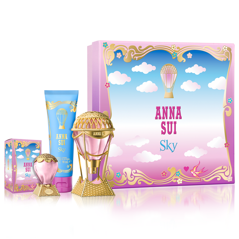 Sky by Anna Sui 50ml EDT 3 Piece Gift Set