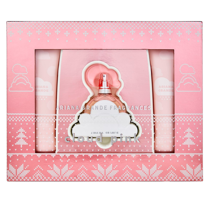 Cloud Pink by Ariana Grande 100ml EDP 3 Piece Gift Set