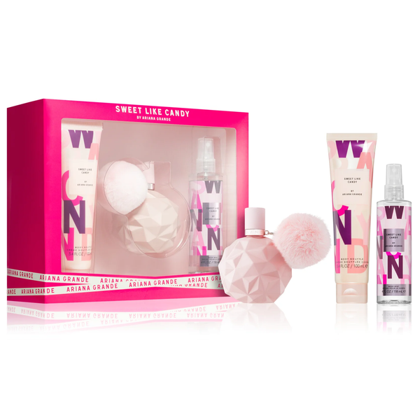 Sweet Like Candy by Ariana Grande 100ml EDP 3pc Gift Set Perfume NZ