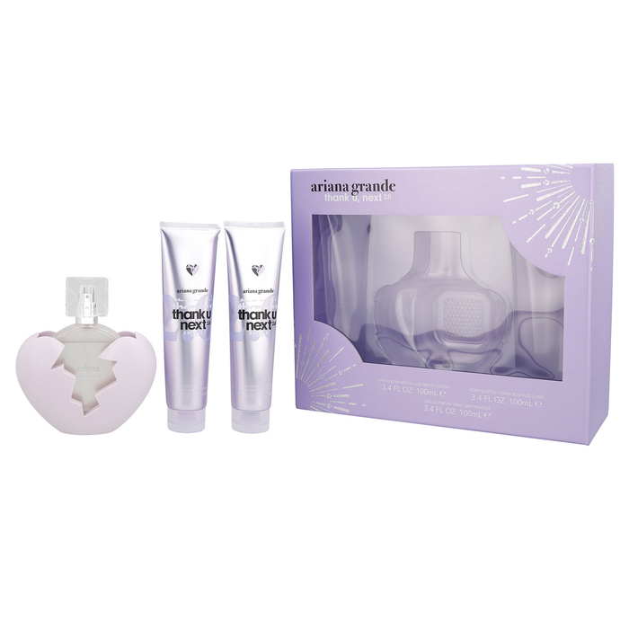 Thank U Next 2.0 by Ariana Grande 100ml EDP 3 Piece Gift Set