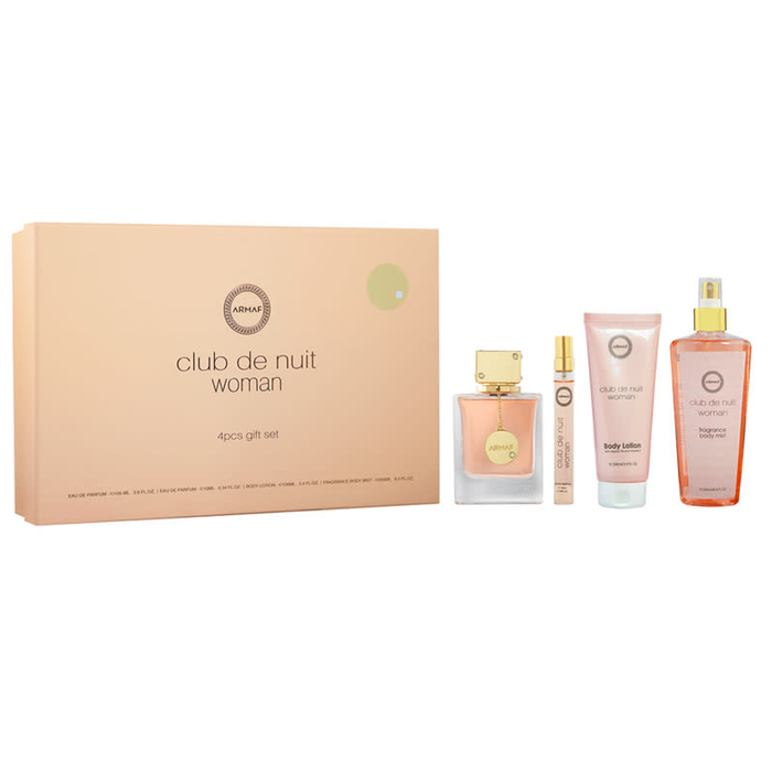 Club De Nuit by Armaf 105ml EDP 4 Piece Gift Set